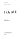 The Holy Bible (ESV)